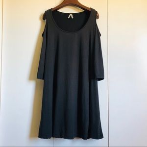 MUDD XL BLACK SKATER DRESS
